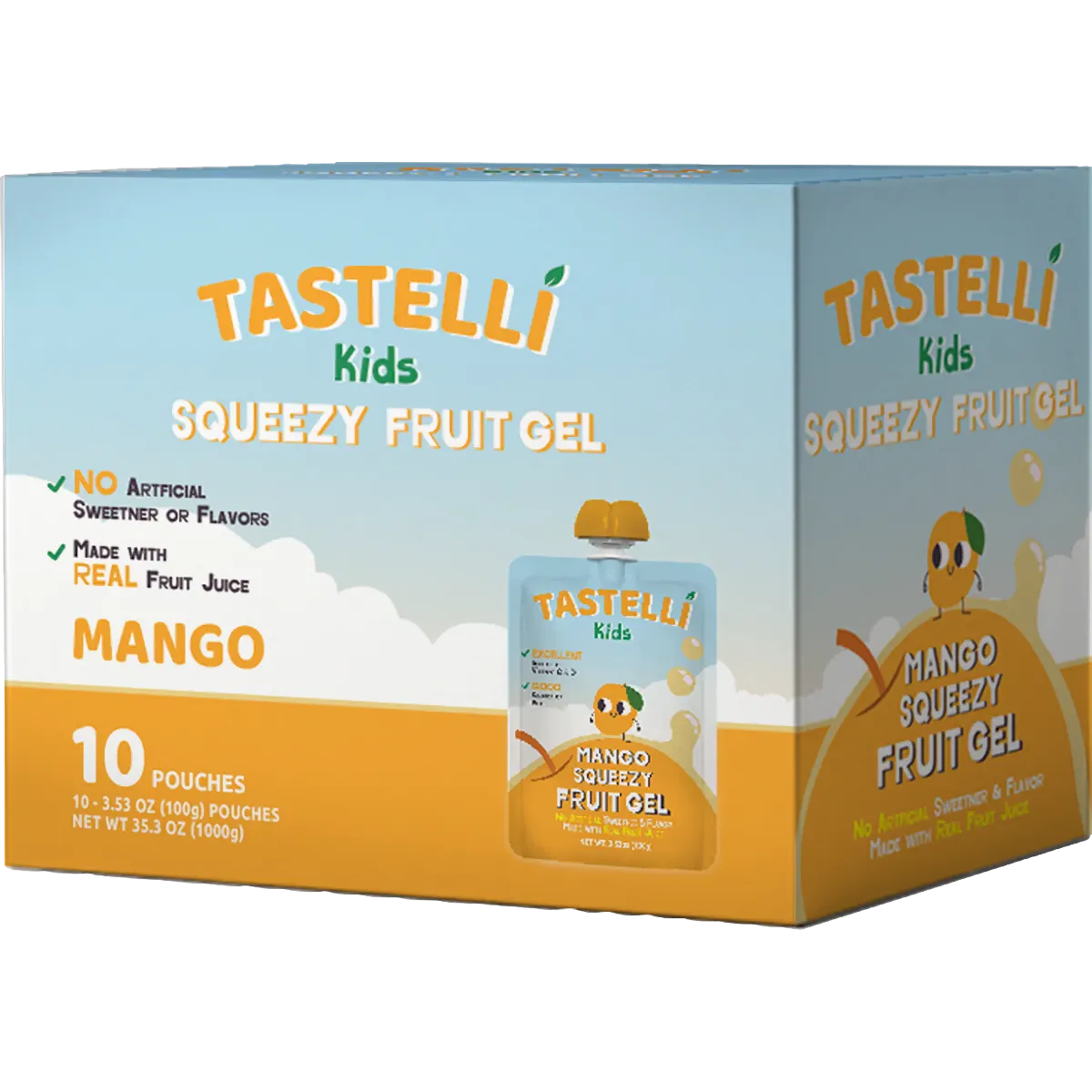 Free Tastelli Natural Fruit Gel Pouch