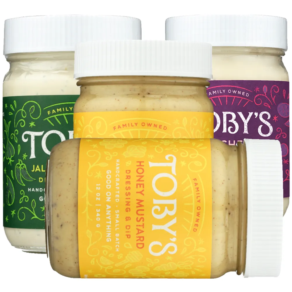 Free Tobyâ€™s Dressing And Dip Product Coupon