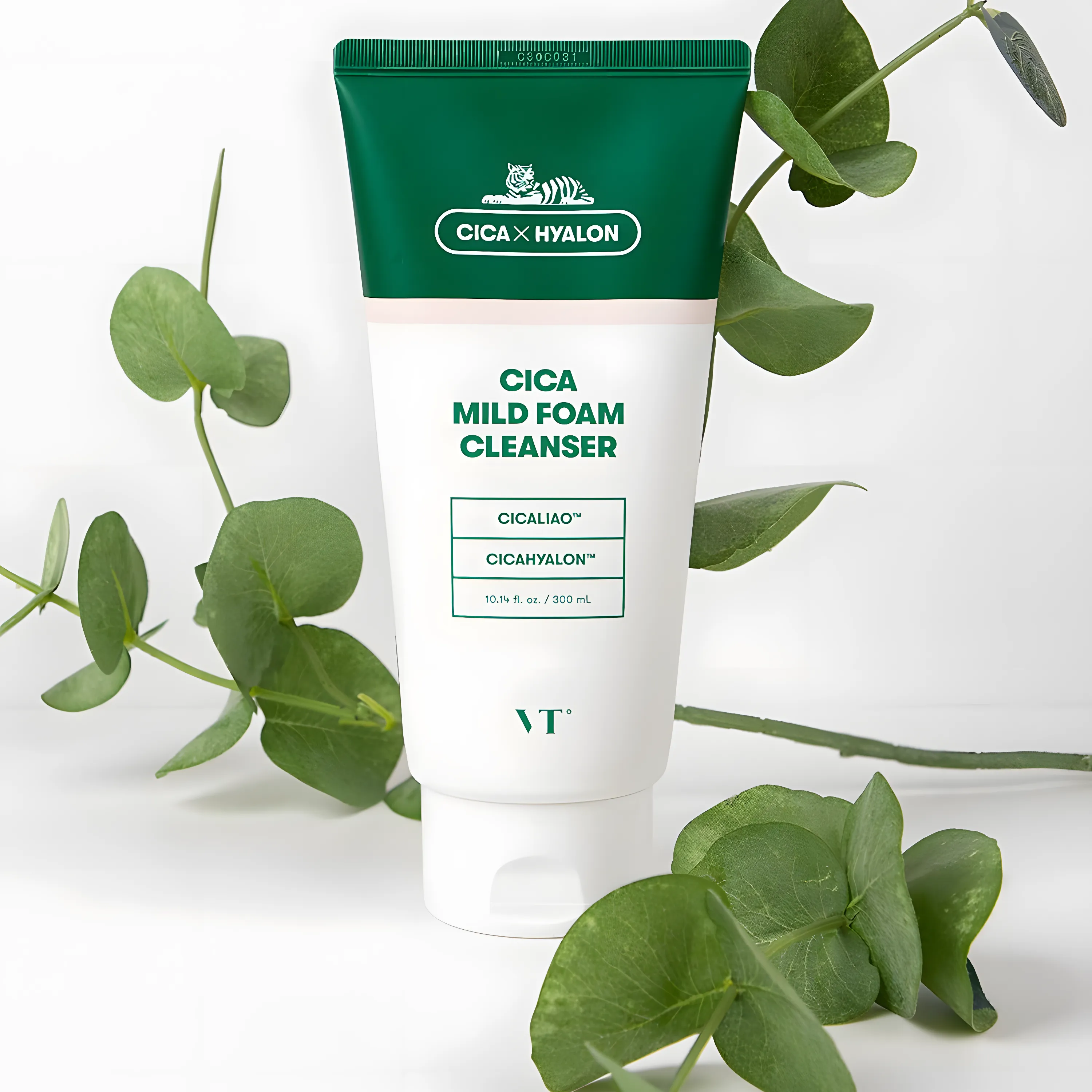 Free VT Cosmetics Cica Mild Toner Pad & Cica Foam Cleanser & Cica Cream