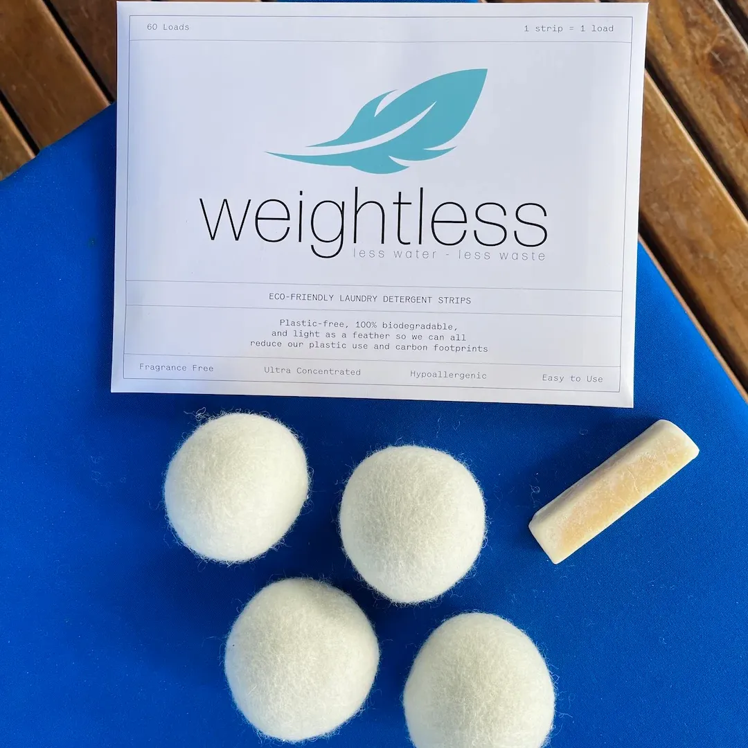 Free Weightless Laundry Detergent Sheets