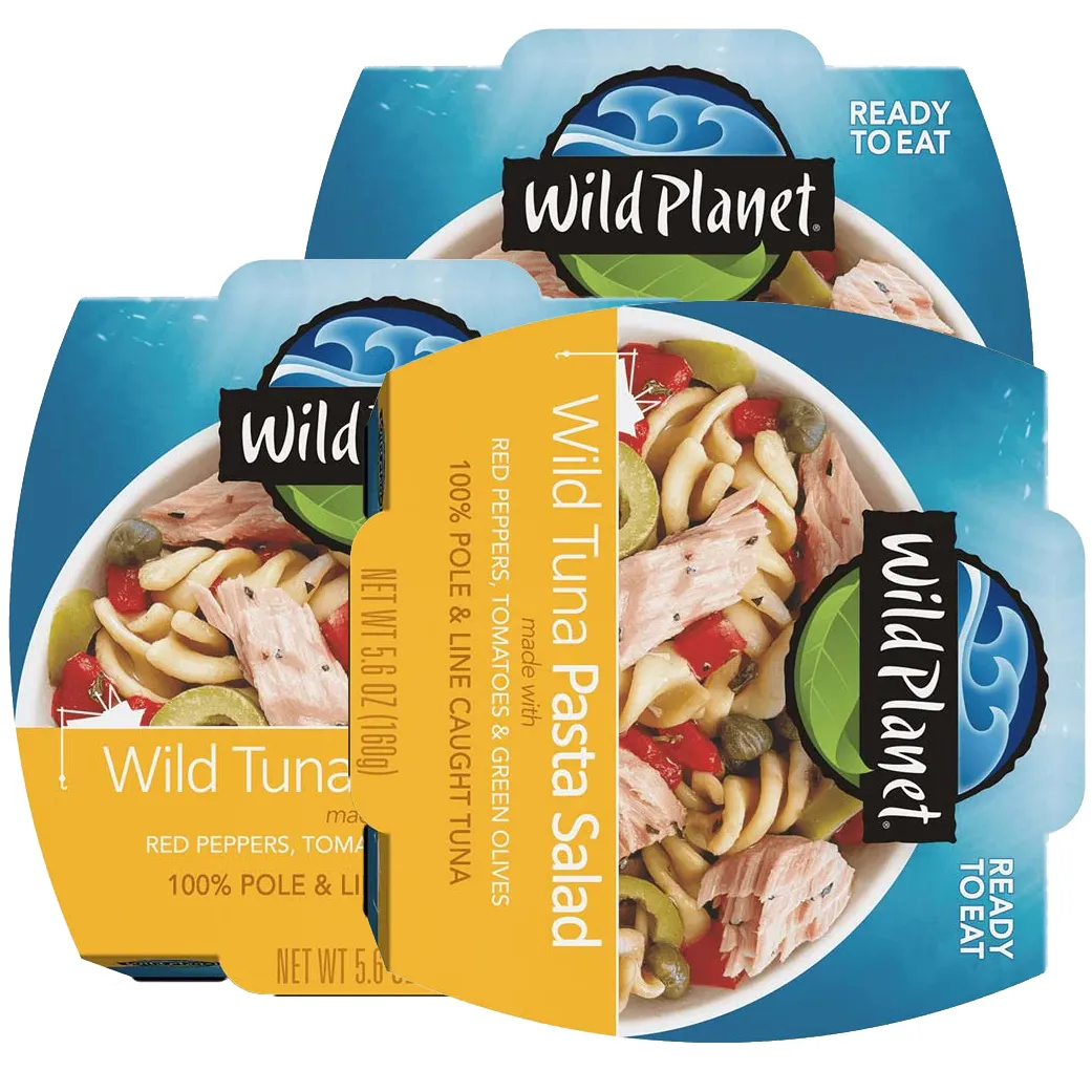 Free Wild Planet Wild Tuna Pasta Salad