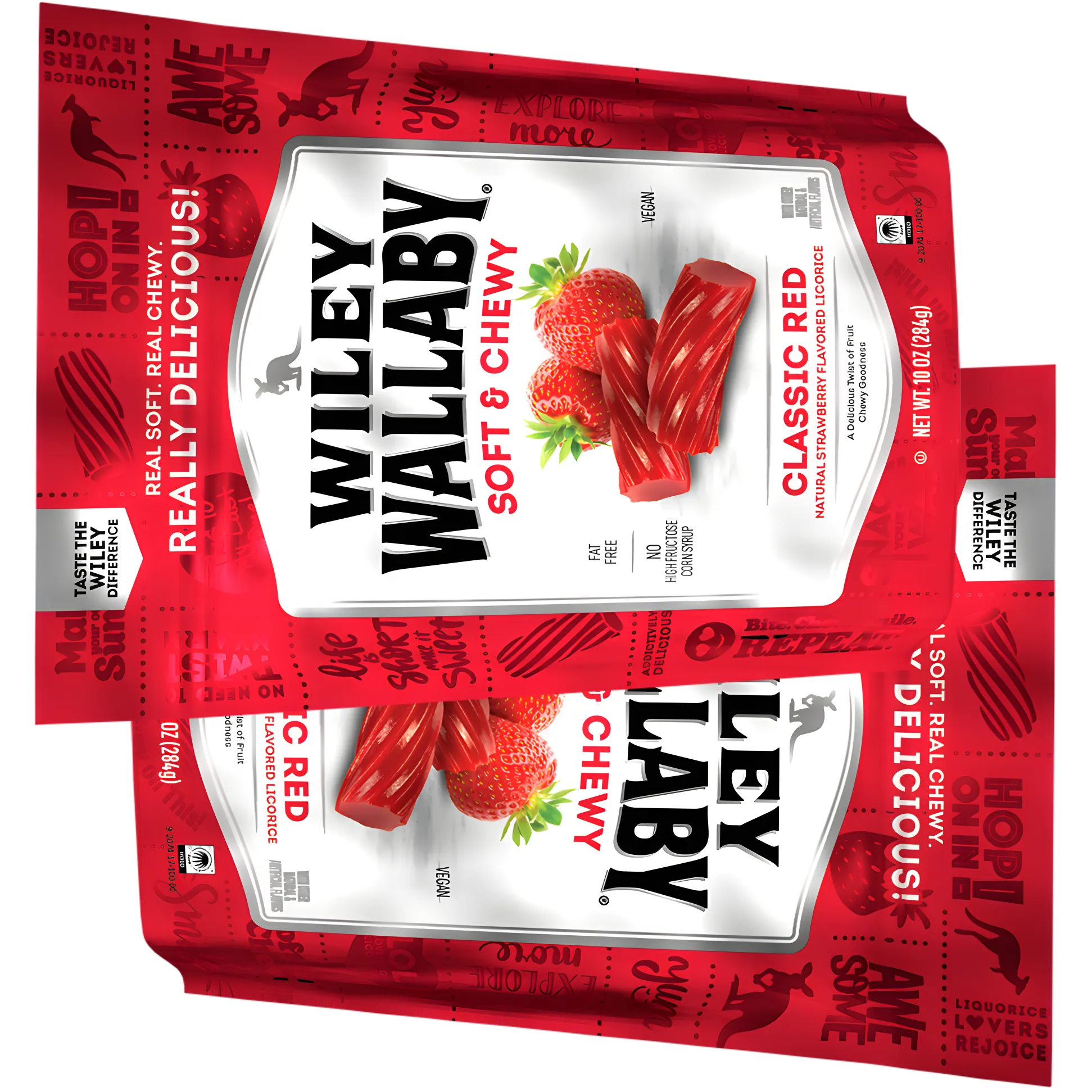 Free Wiley Wallaby Strawberry Licorice
