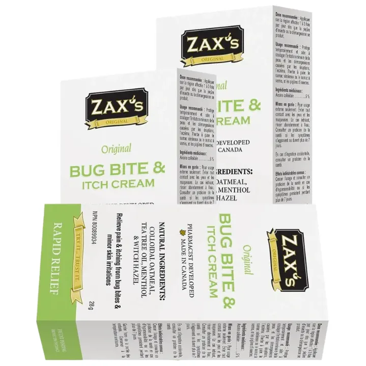 Free Zax Healthcare Bug Bite & Itch Cream