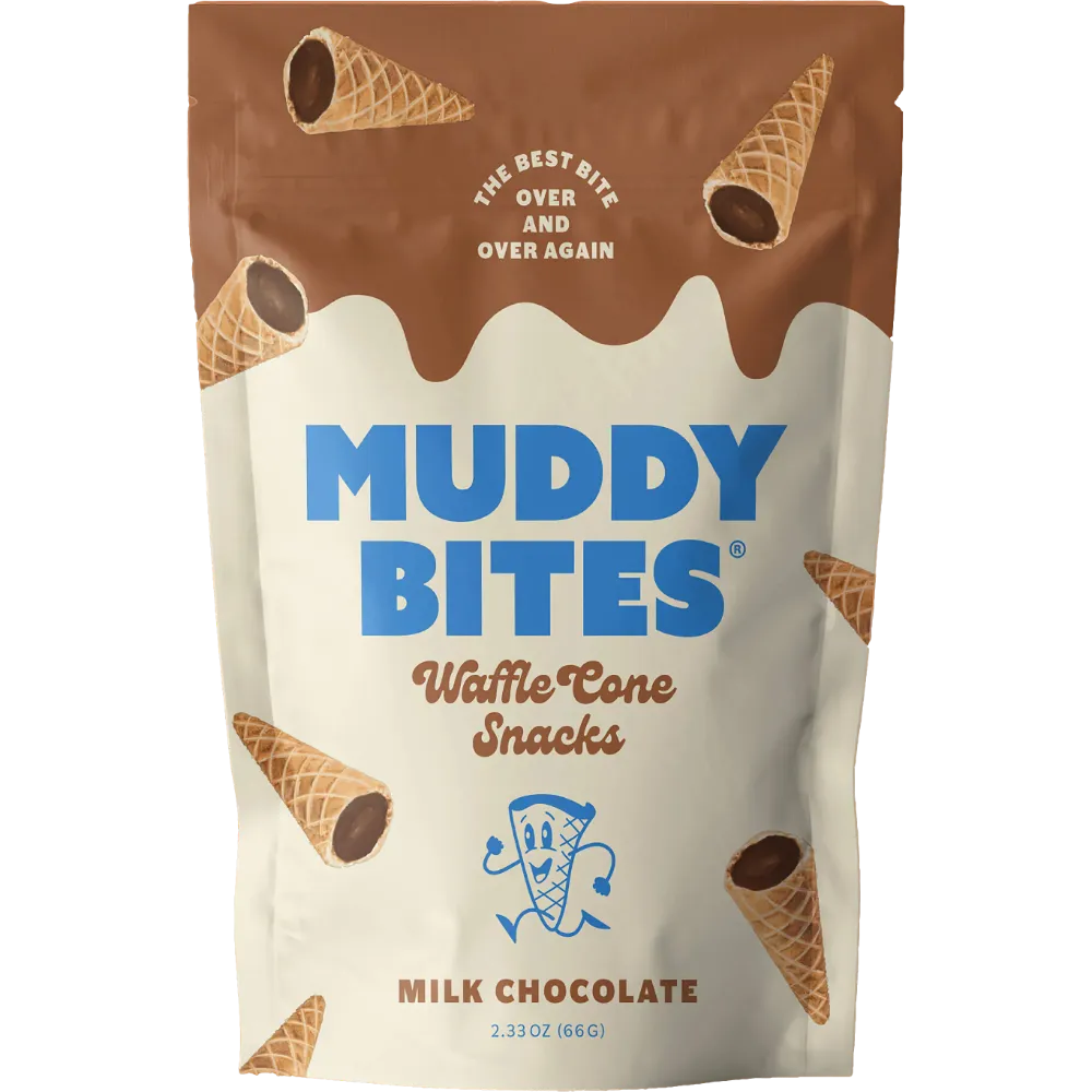 Free Bag Of Muddy Bites Mini Waffle Cone Snacks