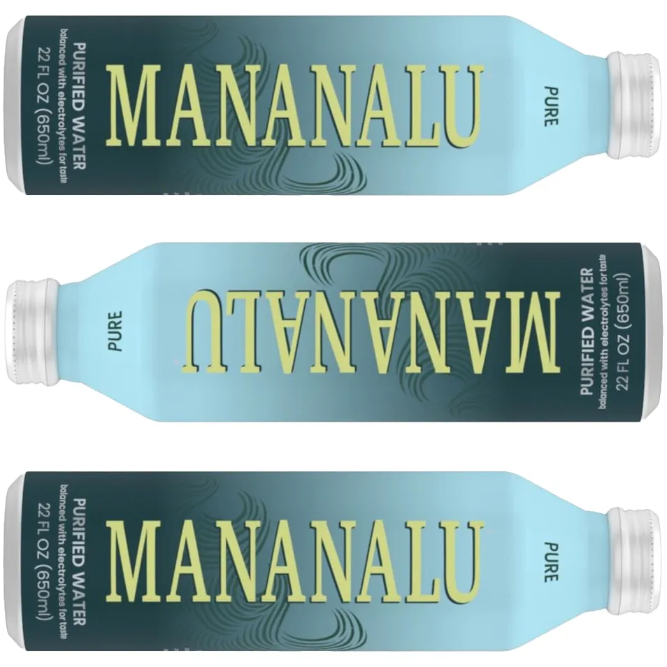 Free Bottle Of Mananalu Purified Water