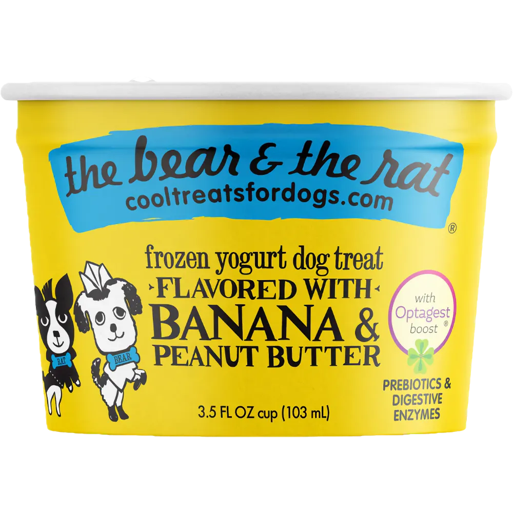 Free Box Of The Bear & The Rat Banana & Pb Frozen Dog Treat