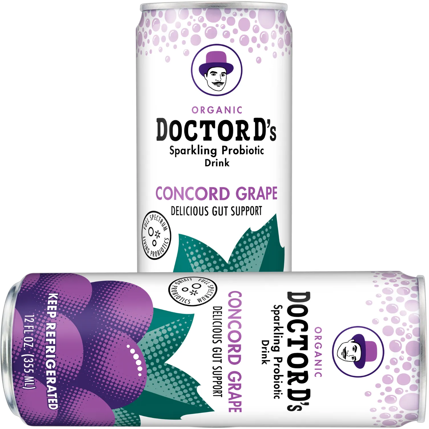Free Can Of Doctor D's Sparkling Probiotic Drink