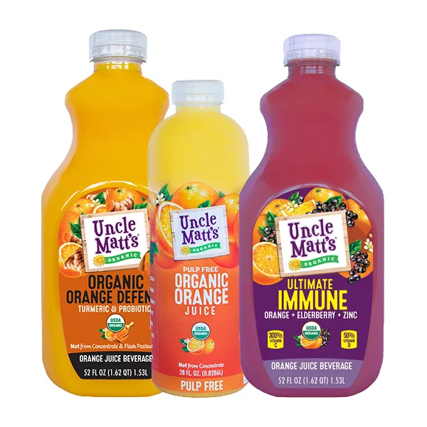 Get A Coupon For A Free Uncle Matt's Organic Juice