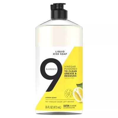 Get A Coupon To Redeem Your Free Sample Of 9 Elements Dish Soap At Target