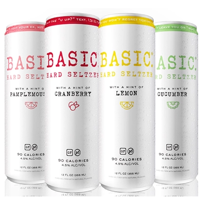 Get A Free Coupon For Basic Seltzer 12 Pack