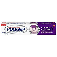 Get A Free Poligrip Cushion And Comfort Denture Adhesive