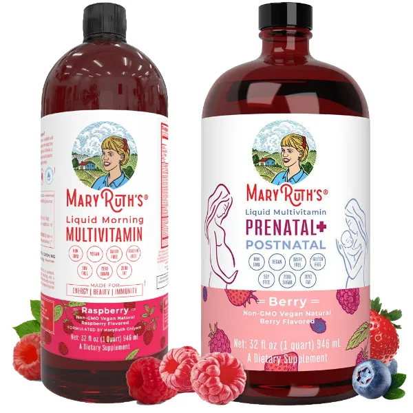 Get A Free Sample Of MaryRuth Organics Raspberry Liquid Morning Multivitamin