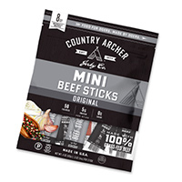 Get A Voucher For A Free Bag Of Mini Beef Sticks From Country Archer