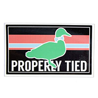 Get Free Properly Tied Stickers