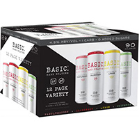 Get One Basic Seltzer 12 Pack For Free