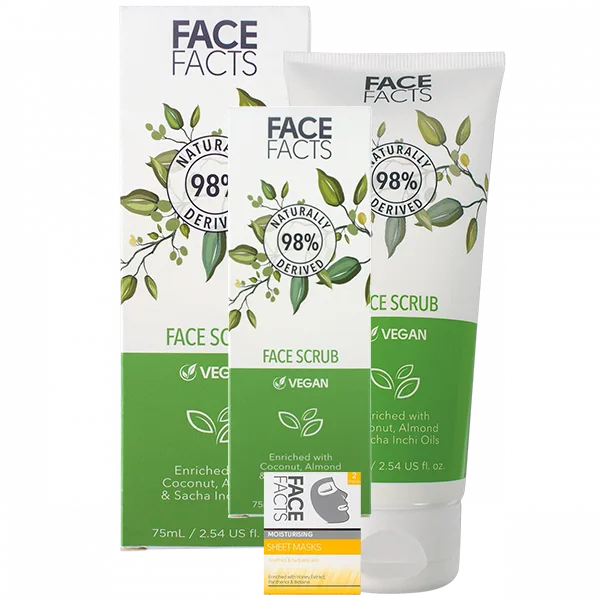 Get Your 3 X Face Facts Facial Scrub For Free