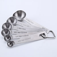 Get Your FREE 6-Piece Measuring Spoons Set by Chef Remi