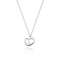 Get Your FREE Sterling Silver &amp; Diamond Heart by Jewellery Bank
