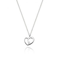 Get Your FREE Sterling Silver & Diamond Heart by Jewellery Bank