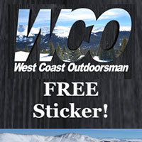 Get Your FREE West Coast Outdoorsman Stickers