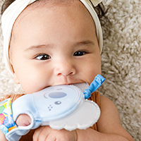 Get Your Free Sample Of Crystal Clear Play &amp; Teethe Mitten By Infantino