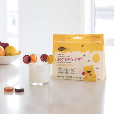 Get Your Free Sample Of Kids' Soothing Honey Pops By Comvita