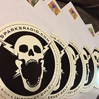Get a FREE Sticker from Sparks Radio Podcast Network