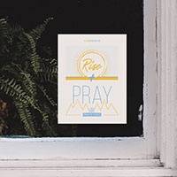 Get a Free Prayer Force Window Cling
