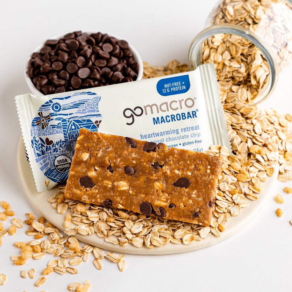 Free GoMacro Oatmeal Chocolate Chip Protein Bar