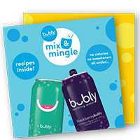 Grab A Bubly Sparkling Water Recipe Booklet At FreeOsk