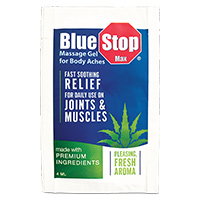Grab A Free Sample Of Blue Stop Max Massage Gel At FreeOsk