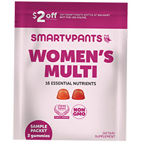Grab A Free Sample Of SmartyPants Women's Multivitamins