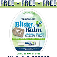 Grab Your Free Sample Of Blister Balm Cold Sore Ointment At H.E.B.