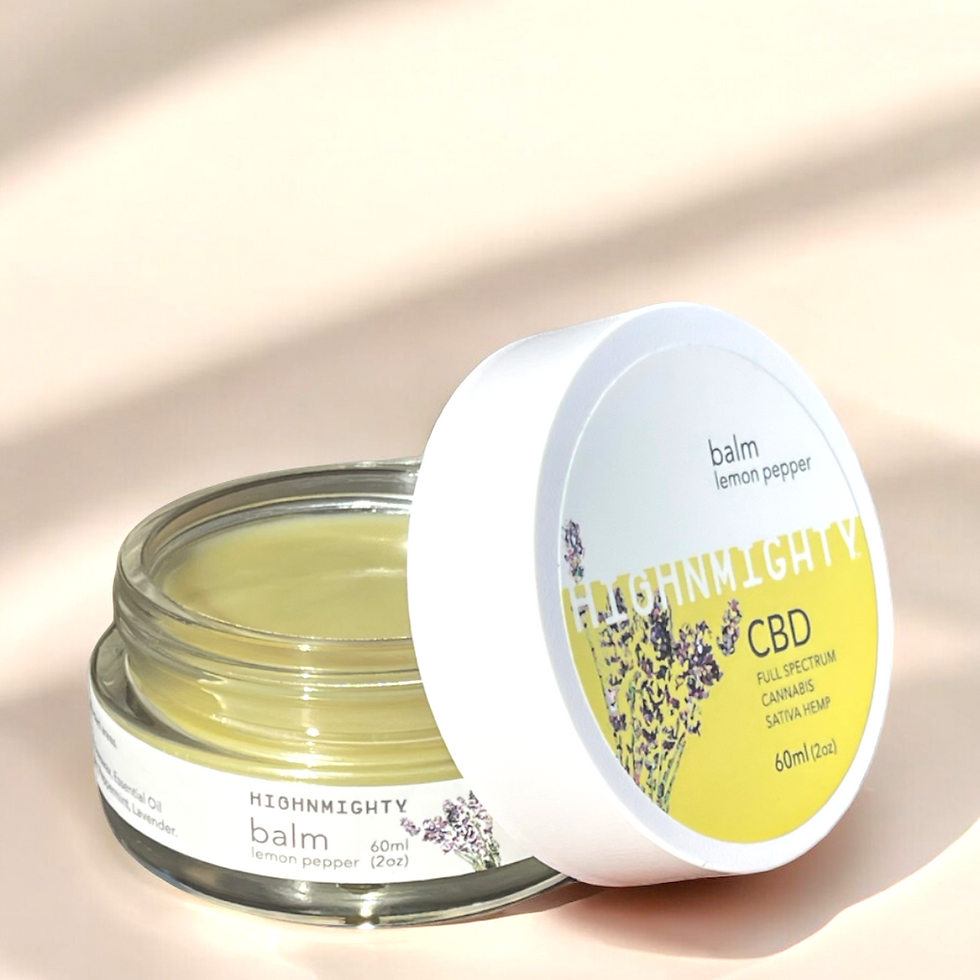Free HIGHNMIGHTY Muscle + Skin Relief Balm
