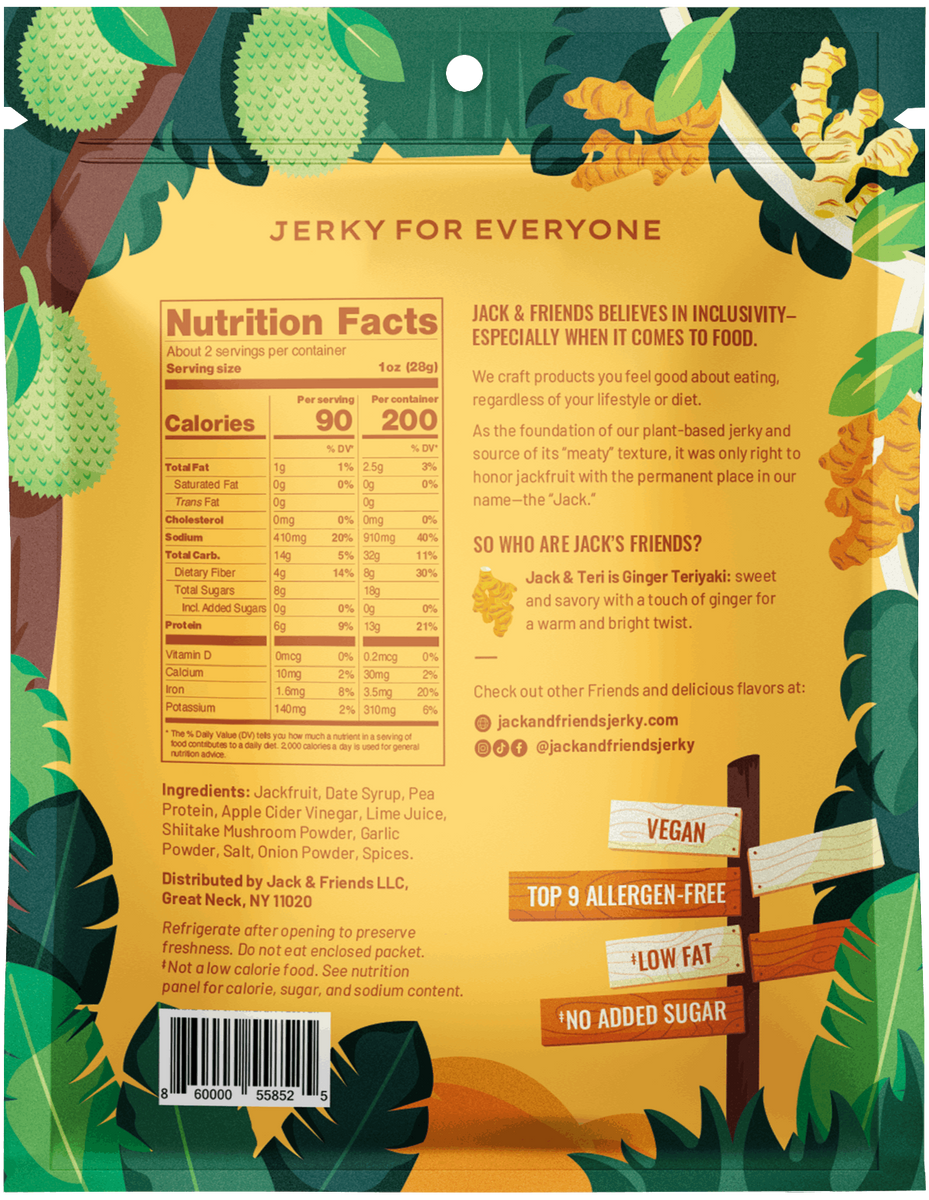 Free Jack & Friends Jackfruit Jerky from WeStock