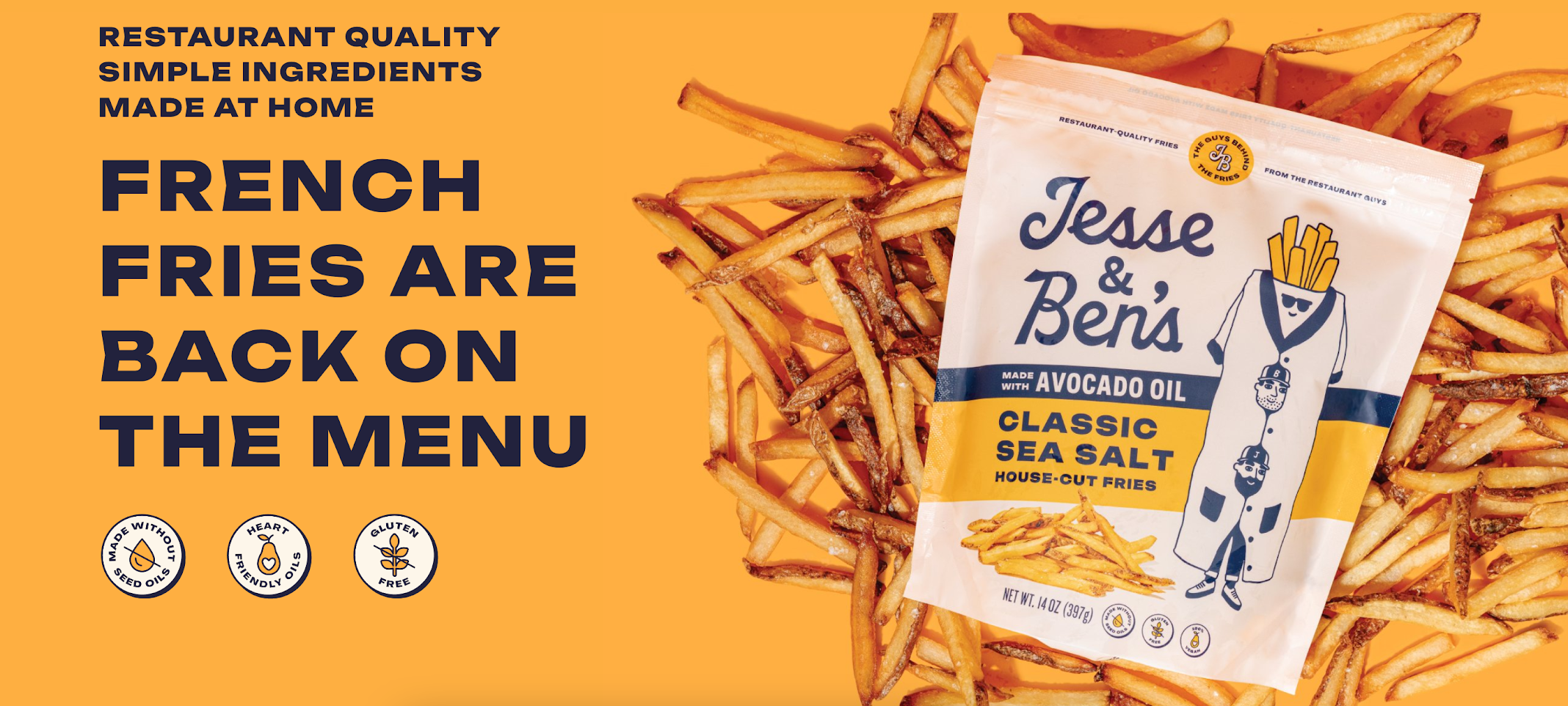 Free Jesse & Bens House-Cut Fries