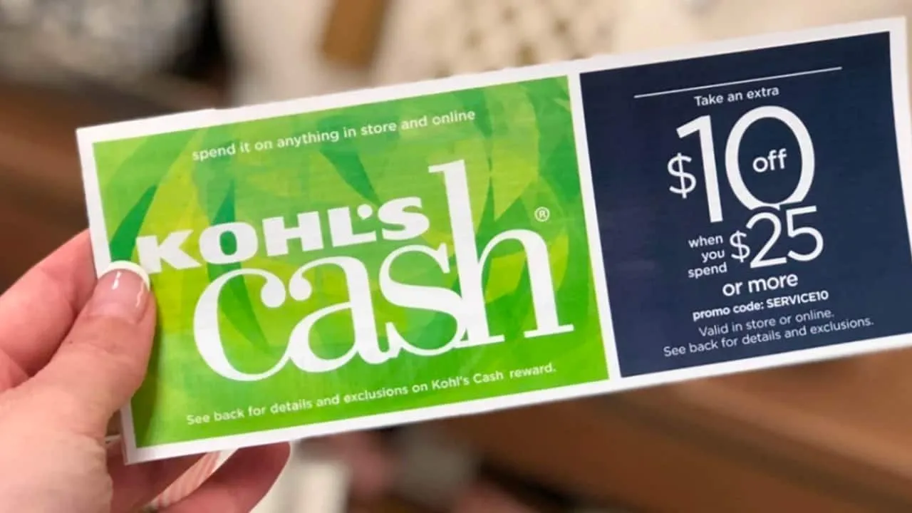 Free Kohl's Cash