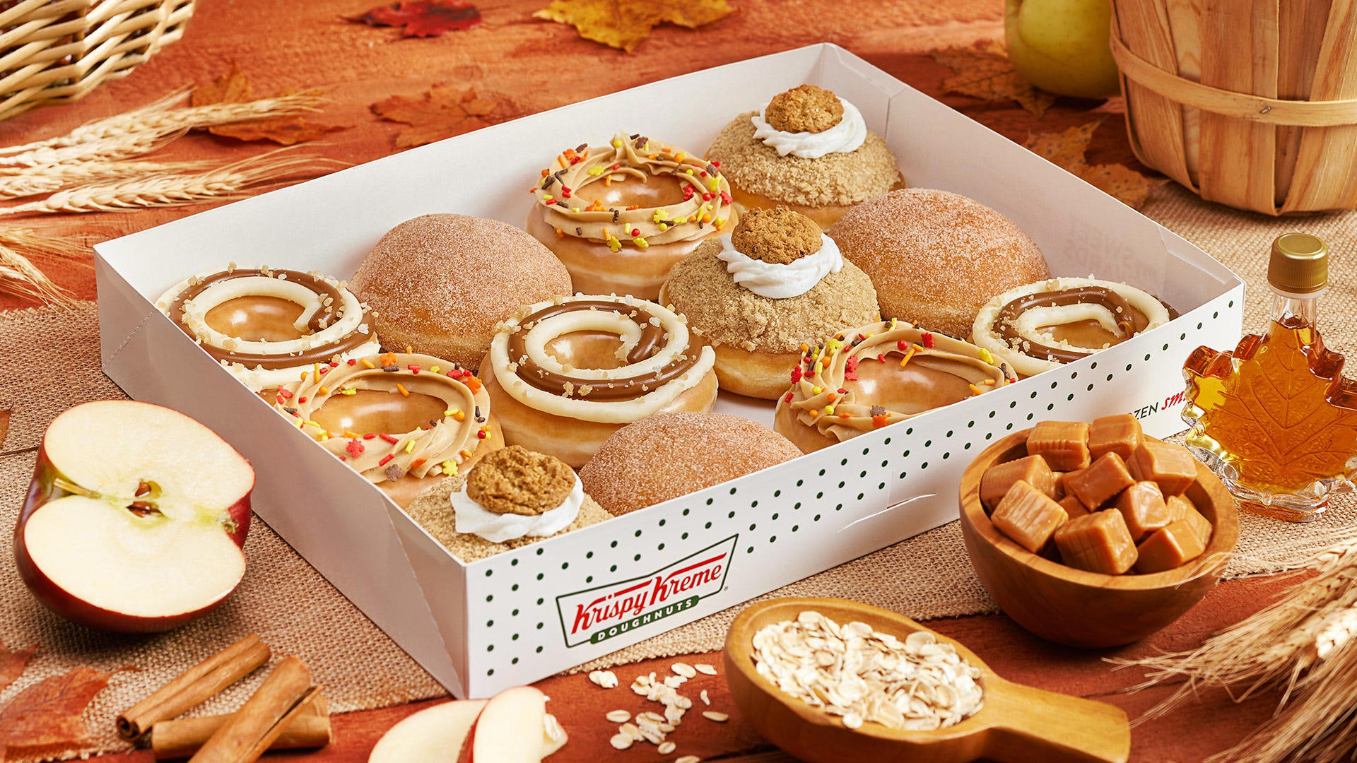Free Krispy Kreme Fall Fair Doughnut