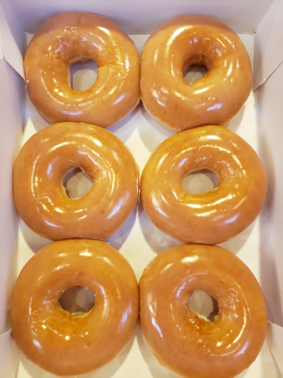 Free Krispy Kreme Original Glazed Doughnut