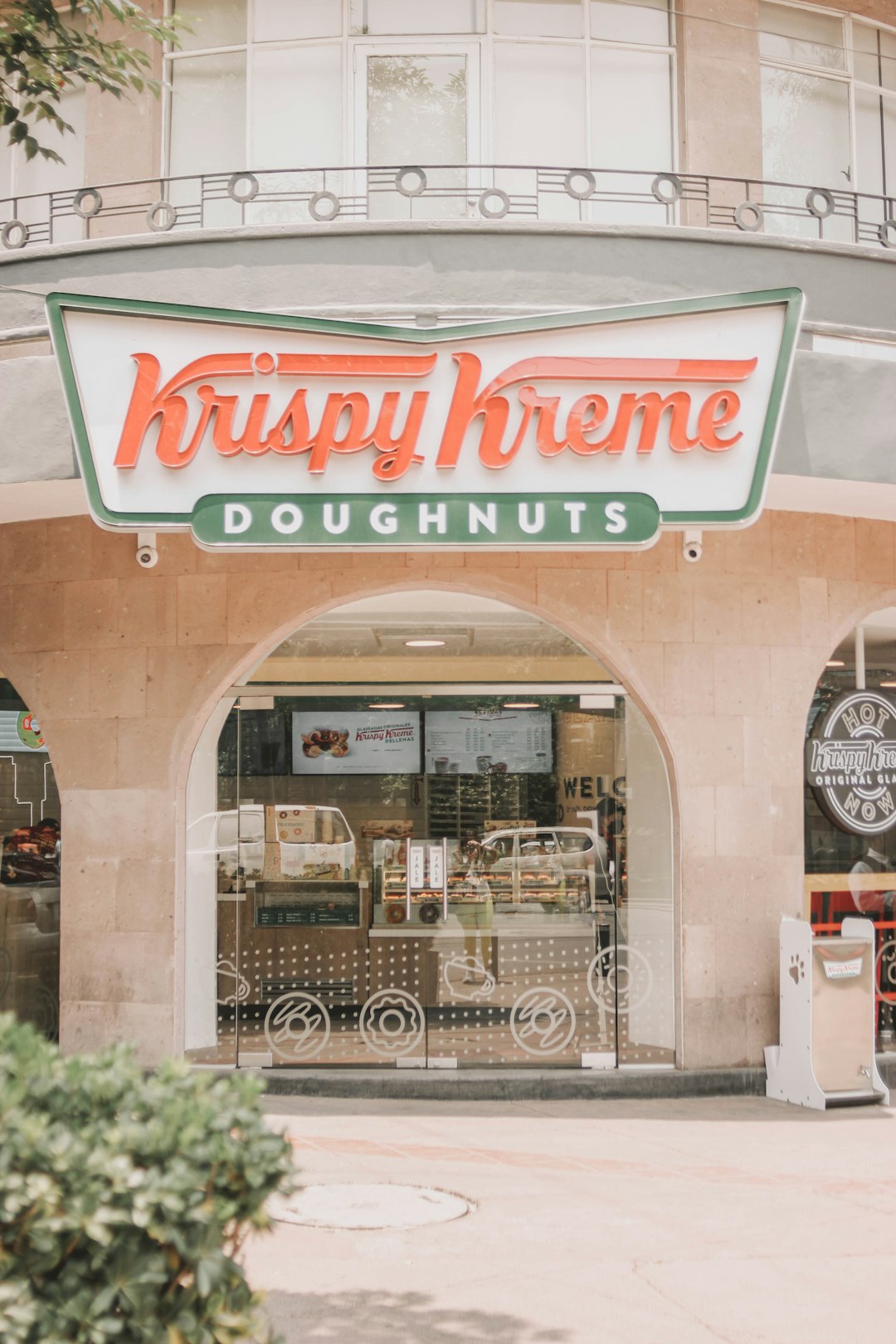 Free Krispy Kreme Red, White & Blue Doughnut