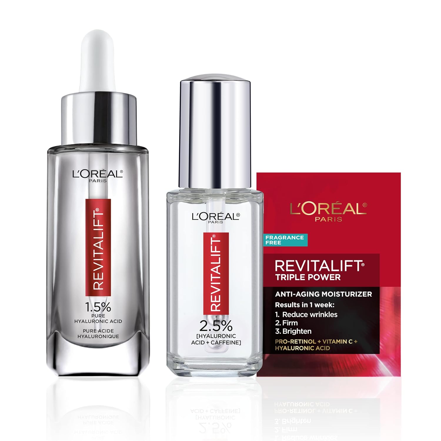 Free LOreal Revitalift 1.5% Pure Hyaluronic Acid Serum Sample