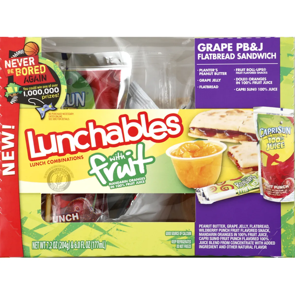 Free Lunchables PB&J Grape