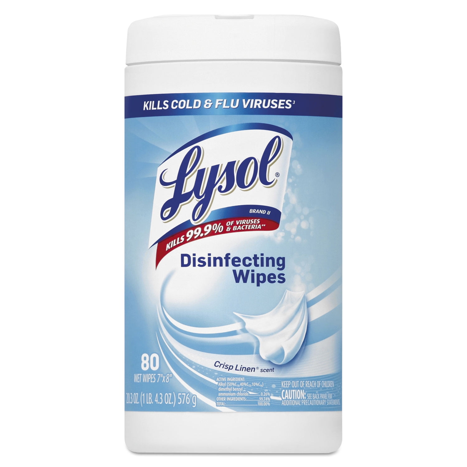 Free Lysol Crisp Linen Disinfecting Wipes from Ripple Street