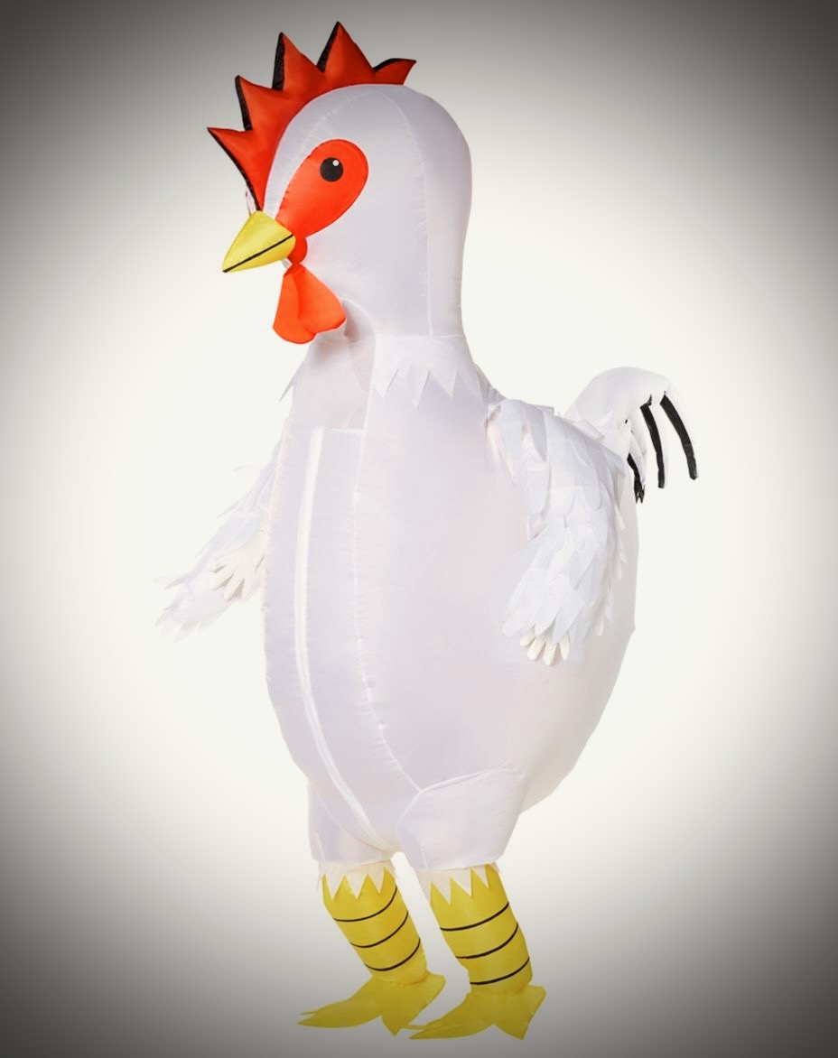 Free Minecraft Inflatable Chicken Suit Character Creator Item