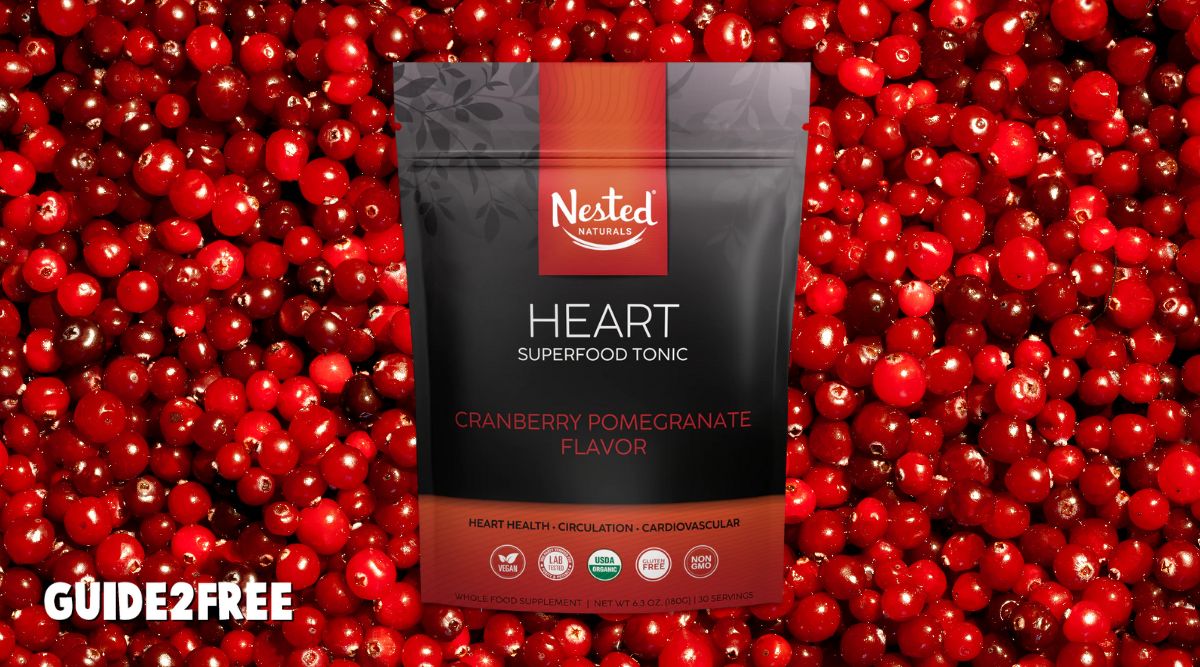 Free Nested Naturals Heart Superfood Tonic