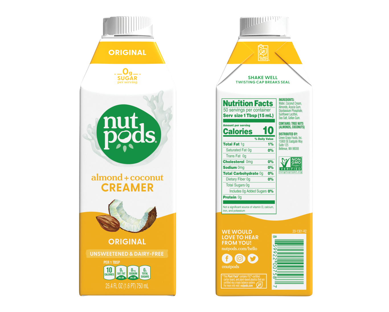 Free Nutpods Non-Dairy Creamer