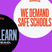 Order Free &quot;We Demand Safe Schools&quot; Stickers