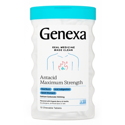 Order Your Free Sample Of Antacid Maximum Strength By Genexa