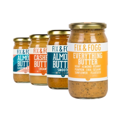 Order Your Free Sample Of Nut Butter By Fix & Fogg