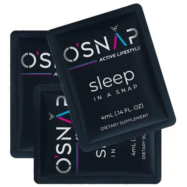 Order Your Free Sample Of O'Snap Active Lifestyle Sleep In A Snap Sample